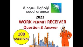 2023 Work Permit Receiver | Saudi Aramco | Question and Answers Pdf PTW  Interview | Computer Test