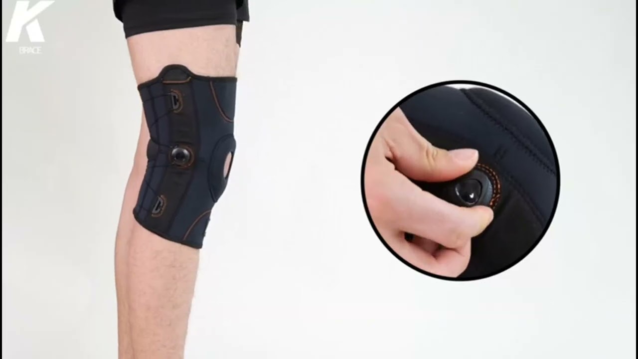 The KBrace Knee Support - kbrace-sports.com. CLICK TWIST GO! 