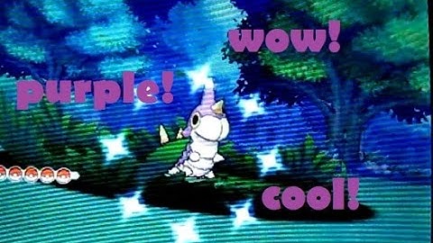 Pokemon Shiny Wurmple via Dexnav Chaining - Omega Ruby Alpha Sapphire ORAS Shiny Hunt ORAS Shinies!