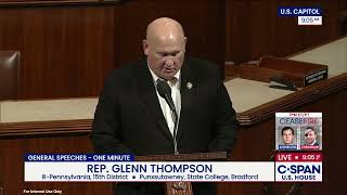 Congressman Glenn "GT" Thompson Recognizes National Military Appreciation Month