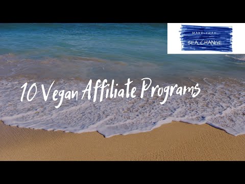 Vegan Food Affiliate Programs