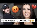 "MY EX USED TO DO THAT" PRANK ON CRUSH!!! **he got mad**