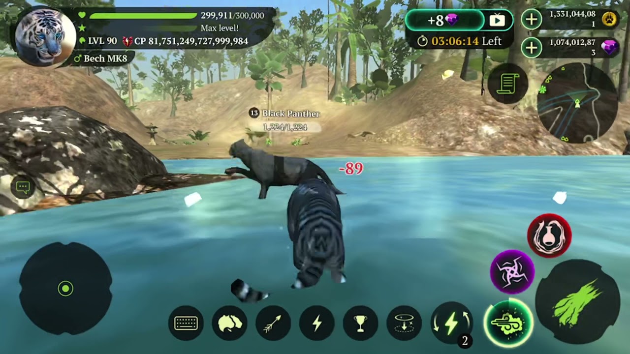 The tiger - The distance attack