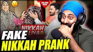 Nikkah Kr Lia Rajab Ne Fake Nikkah Prank With Amma Indian Reaction Punjabireel Tv Extra