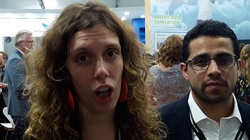 Henk Ovink talking to youth