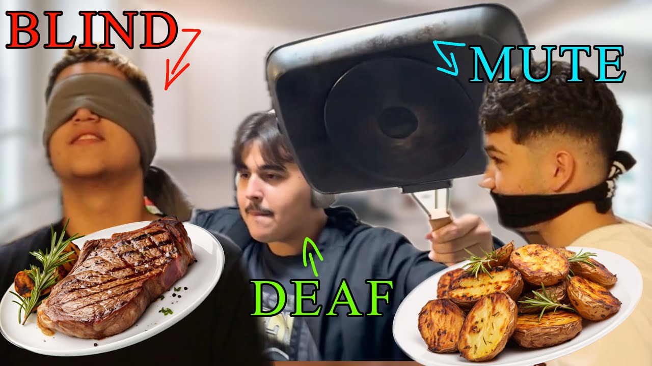 Cooking while blind, deaf, and mute (Challenge)