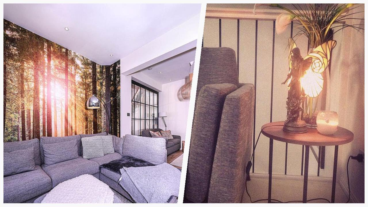 75 Scandinavian Purple Living Room Design Ideas You'll Love 🔴