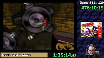 Rocket: Robot on Wheels - 100% Playthrough - Part 2 (Worlds 2 & 3)