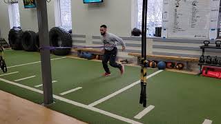 Resisted Angled Forward-Backward Run