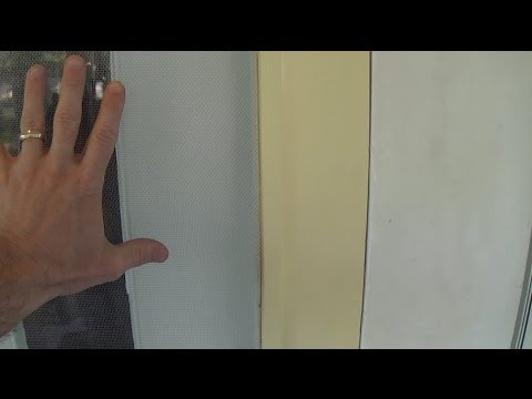 How to Re-Screen and Wooden Screen Door