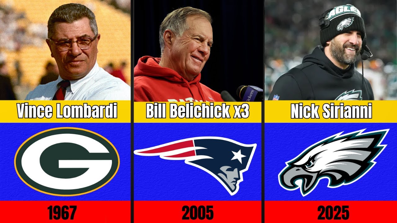 Every Super Bowl Winning Coach EVER 1967-2025 🏆🔥