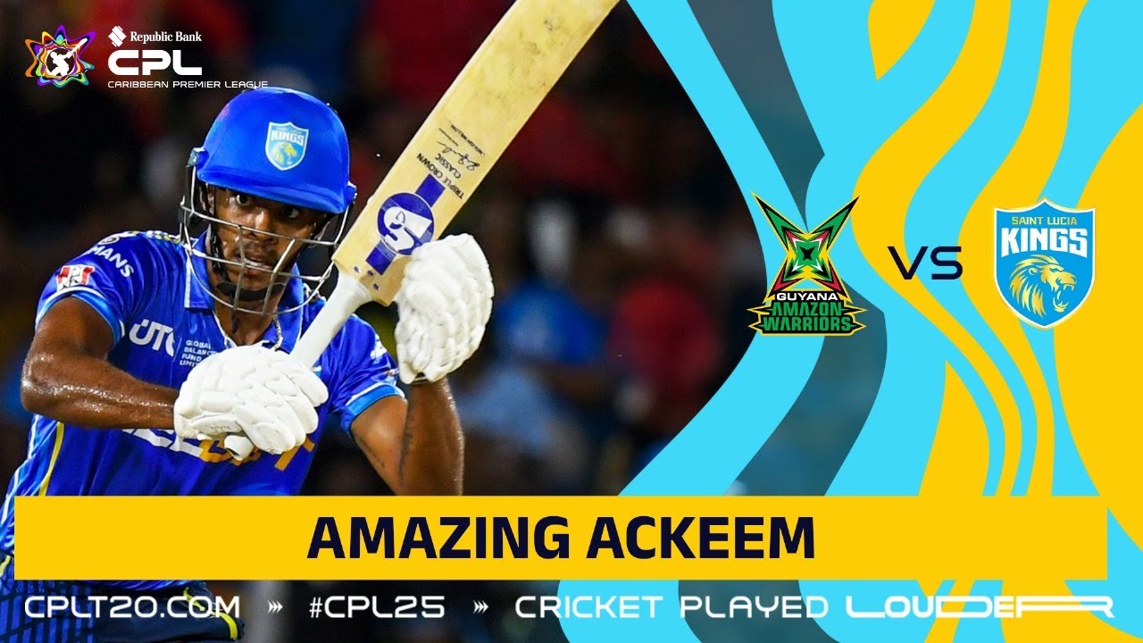 Ackeem Auguste's GAME-WINNING Innings! | CPL 2025