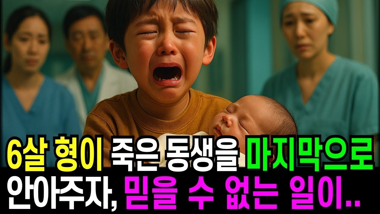 형이 동생을 안고 울던 그 순간, 모두가 기적을 목격했습니다
