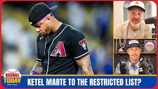 Ketel Marte placed on the restricted list after going MIA Baseball Today