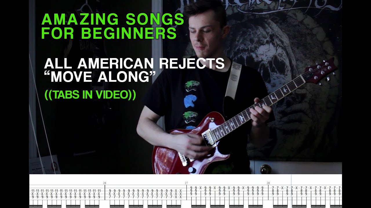 Amazing Guitar Riffs for Beginners | Ep.1 | All American Rejects - "Move Along"