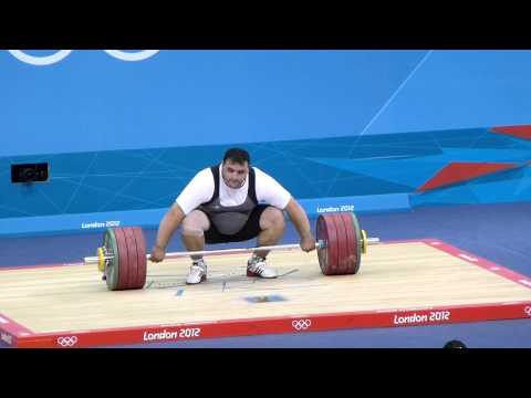 London 2012 Men 105 Kg Sajjad Anoushiravani 198 Kg Snatch 