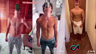 Phone on Mouth.. Heading to Mirror.. Tiktok Compilation..Sexy Boys with Abs.. Tiktok Trend