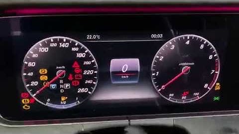 Mercedes E-class w213/c257/c238/w205FL  43/53/AMG cluster menu activation via tuneOBD plug