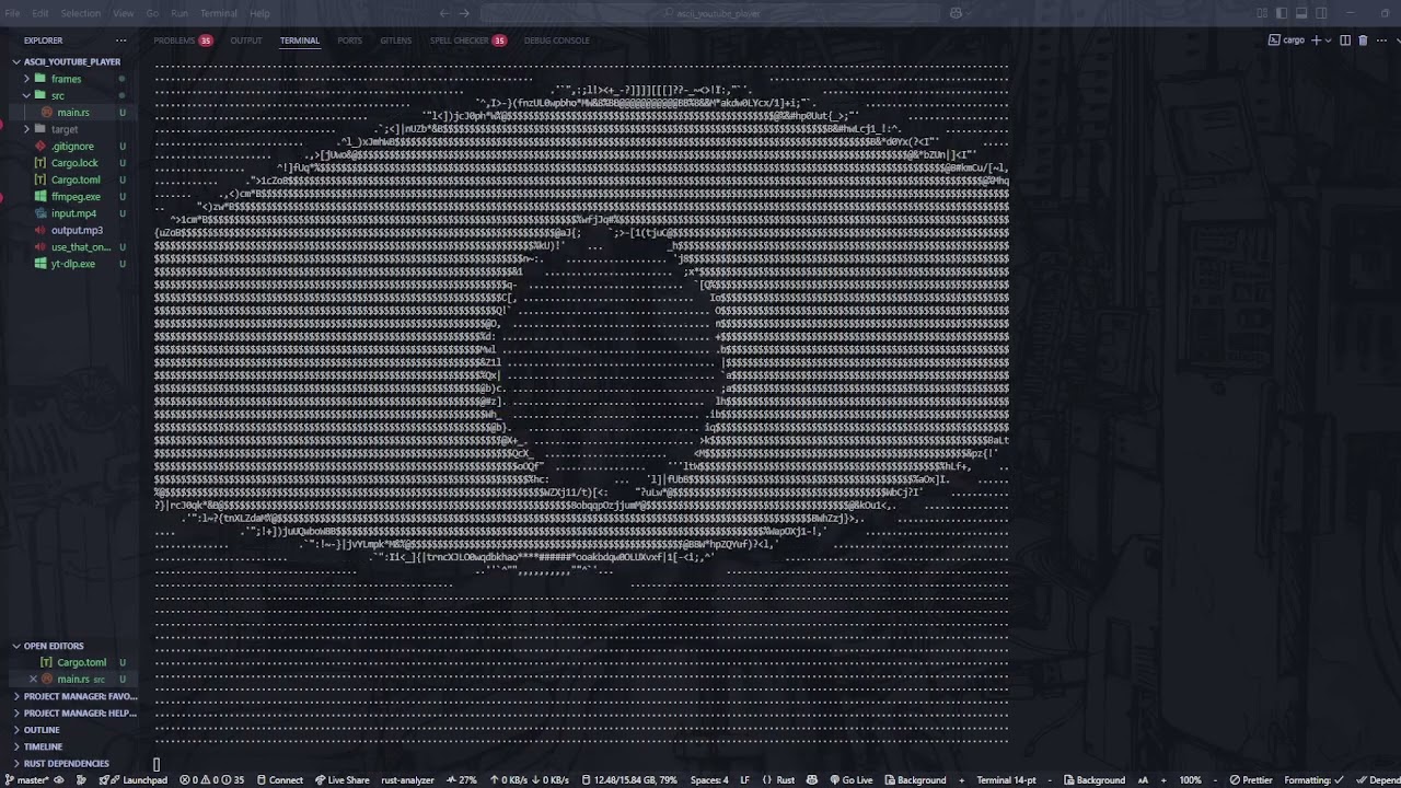 Bad Apple! - Turkish Cover【Minachu】Terminal