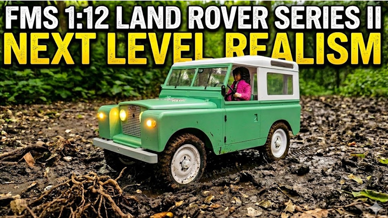 Is This The Ultimate Scale RC Crawler? | FMS 1:12 Land Rover