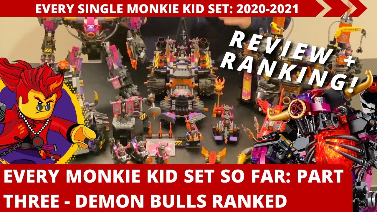 Demon Bull Army: Ultimate LEGO Monkie Kid Collection + Ranking Part Three