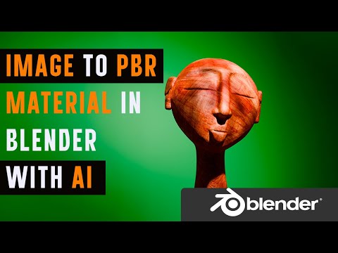 Instant PBR from Photos with AI in-Blender Workflow