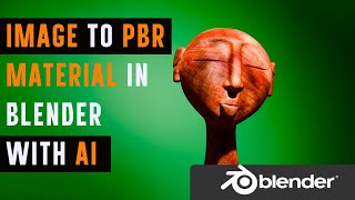 Instant PBR from Photos with AI in-Blender Workflow
