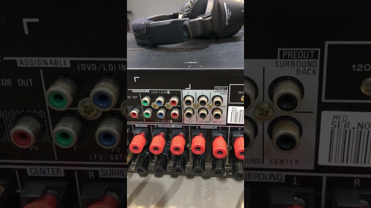 Pioneer VSX D811S AV Receiver - YouTube