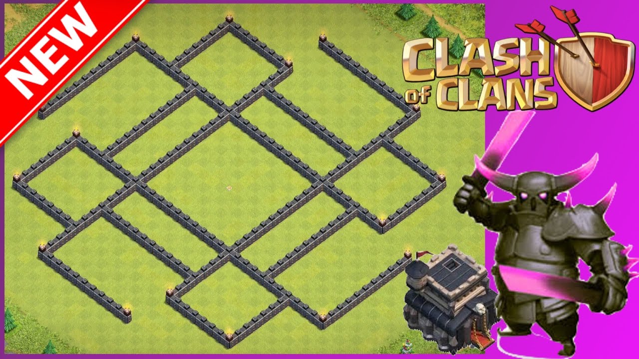 New EPIC Th9 Trophy/War Base | The Genesis | New Update (Bomb Tower)