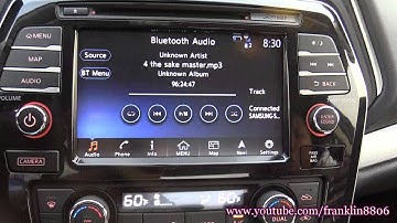2016 Nissan Maxima Infotainment Demo