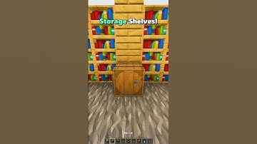 Minecraft-opslagplanken 🤓 #minecraft #shorts