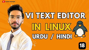Vi Editor Basic | How to use Vi editor in Linux | Urdu/Hindi