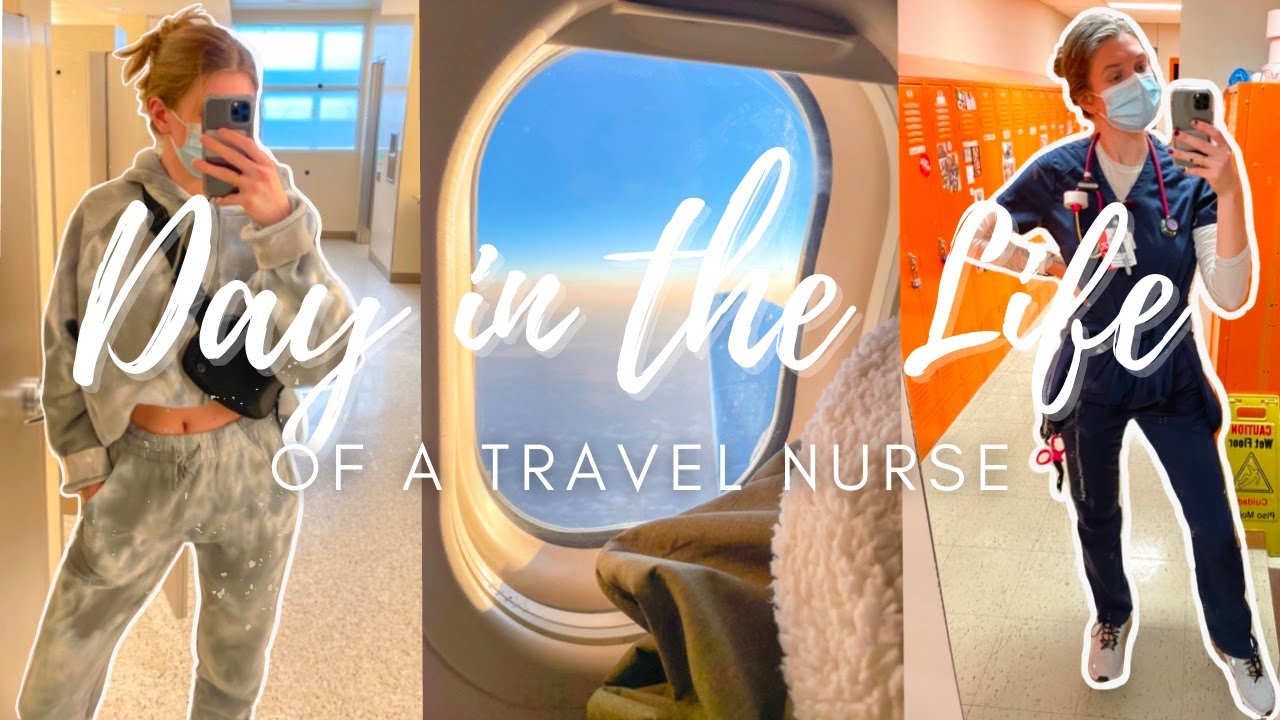 Day in the Life of a Travel Nurse // 8 days of 12 hour shifts - YouTube
