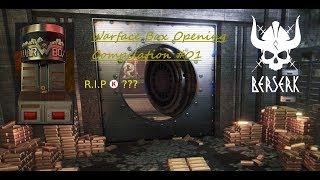 Warface Box Opening Compilation #01