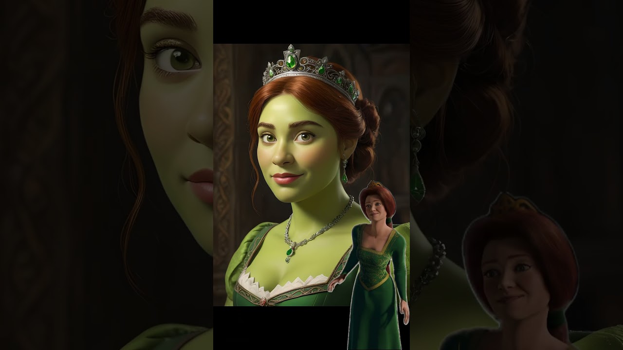 ГЕРОИ SHREK глазами ИИ | 