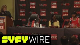 American Gods With Yetide Badaki And Ricky Whittle Full Panel | C2E2 | SYFY WIRE