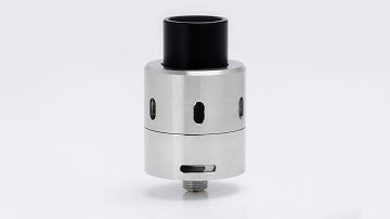Velocity 24 Style RDA Rebuildable Dripping Atomizer With Bottom Feeder Pin
