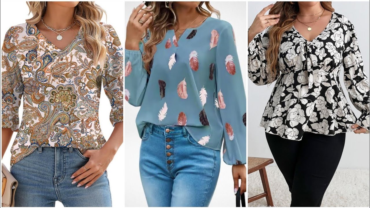 Moda 2026 BLUSAS BONITAS 100”Ideas De blusas bonitas MODELOS casuales 25/26 #fashion #shirts #style