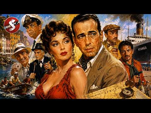Humphrey Bogart: LA BURLA DEL DIABLO (1953) | Sátira Implacable del Film Noir | Película Antigua B/N