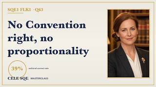 SQE1 FLK1 Q63 · Wednesbury Irrationality in Judicial Review — CELE SQE Masterclass