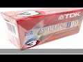 TDK D90 High Output 90 Minute IECI/Type I Cassette Tapes, Set of (3)