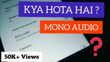 KYA HOTA HAI MONO AUDIO ?? 🔥 | FULL DETAIL | Mono vs Stereo