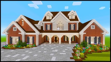 Minecraft: How to Build a Large Traditional House | PART 1