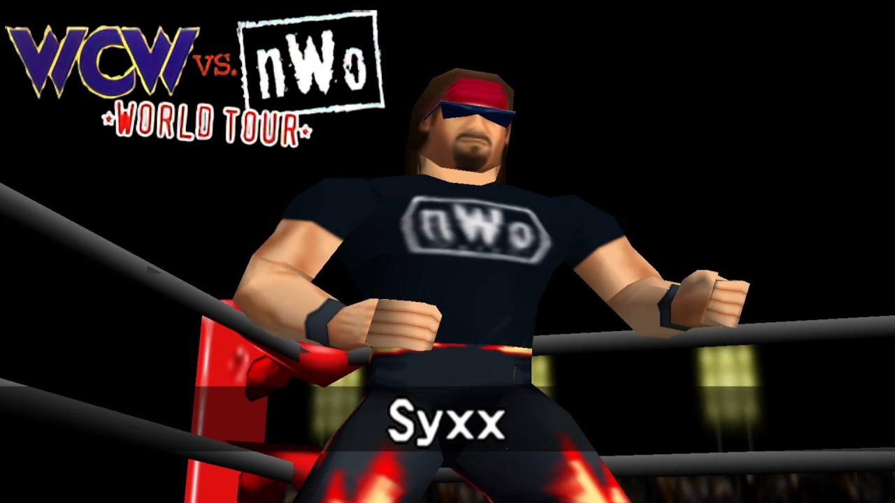 WCW vs. nWo: World Tour - DOA Cruiserweight Championship w/ Syxx (N64)