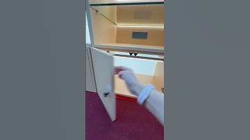 Install a double-door sensor and the cabinet will be completely transformed! #homesystem #sensor