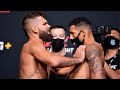 UFC Vegas 24: Weigh-in Faceoffs