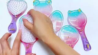 Air Cushion Comb Set Silicone Mold DIY Epoxy Resin Craft Making Mold