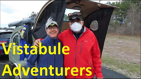 Vistabule Adventurers Jackie and Dave