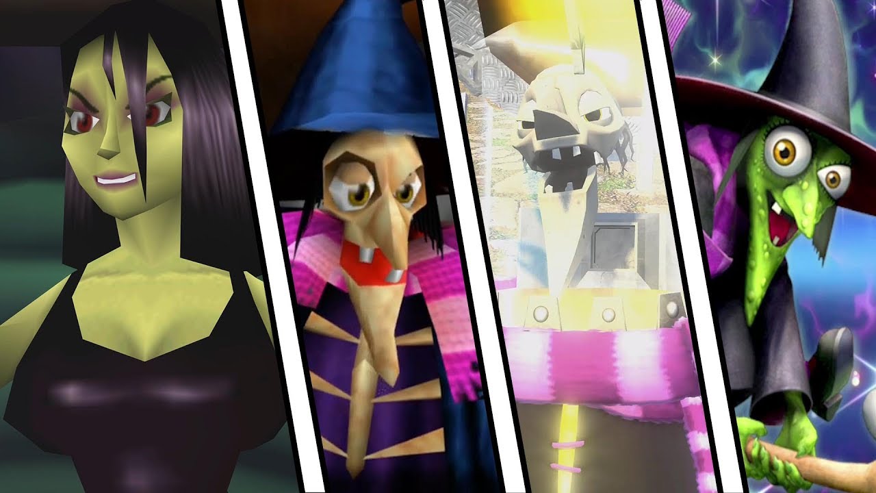 Evolution of Gruntilda from Banjo Kazooie ( 1998 2019) YouTube