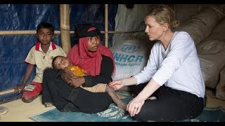 UNHCR Goodwill Ambassador Cate Blanchett warns of a “race against time” to protect Rohingya refugees
